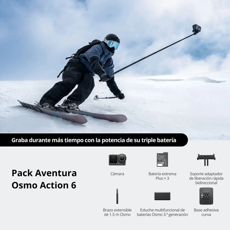 DJI OSMO ACTION 6 ADVENTURE COMBO - 5