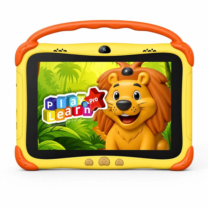 TABLET INFANTIL MLAB PLAY & LEARN PRO 8″ ANDROID 15 4GB RAM 64GB WIFI AMARILLO - 1