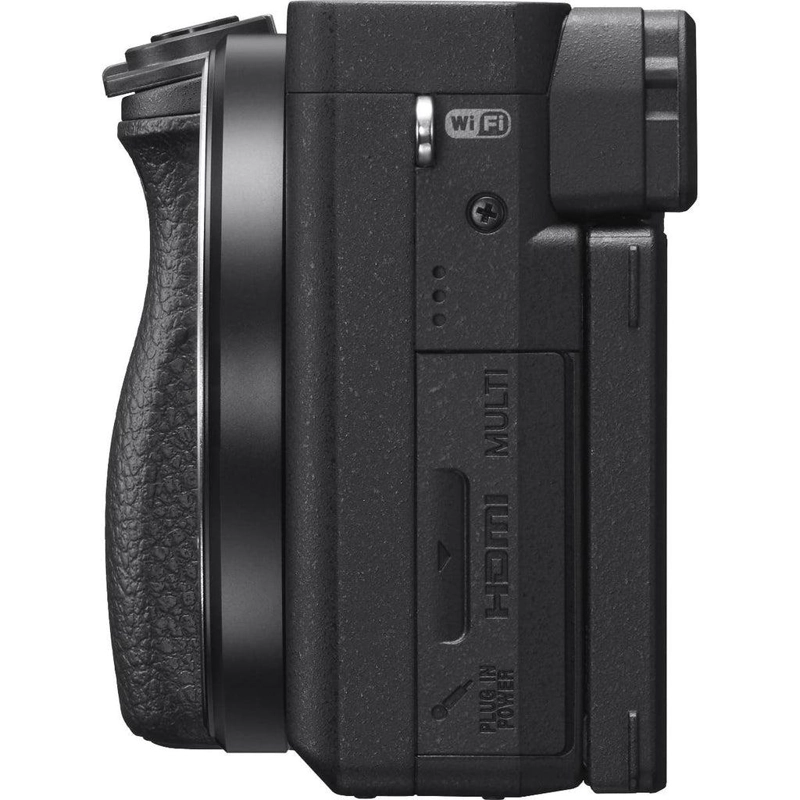 CAMARA MIRRORLESS SONY ALPHA A6400 24.2MP 4K CON LENTE 16-50MM OSS II NEGRO - 4