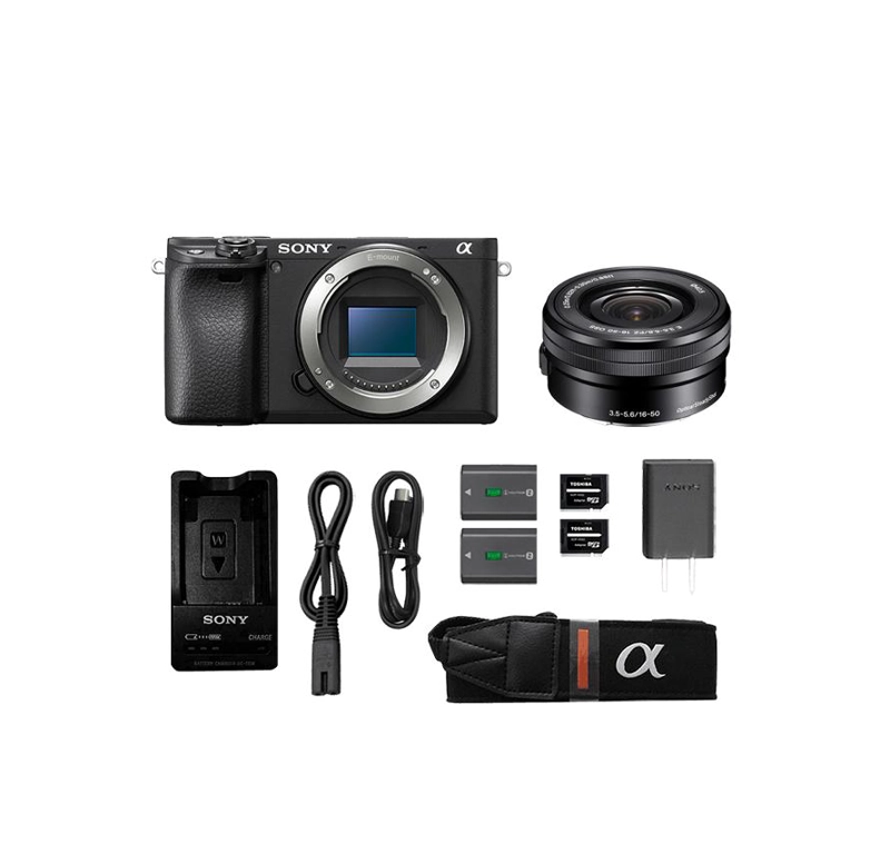 CAMARA MIRRORLESS SONY ALPHA A6400 24.2MP 4K CON LENTE 16-50MM OSS II NEGRO - 5