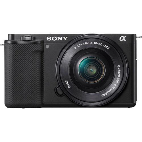 CAMARA MIRRORLESS SONY ZV-E10K 24.2MP 4K CON LENTE 16-50MM OSS II NEGRO - 1