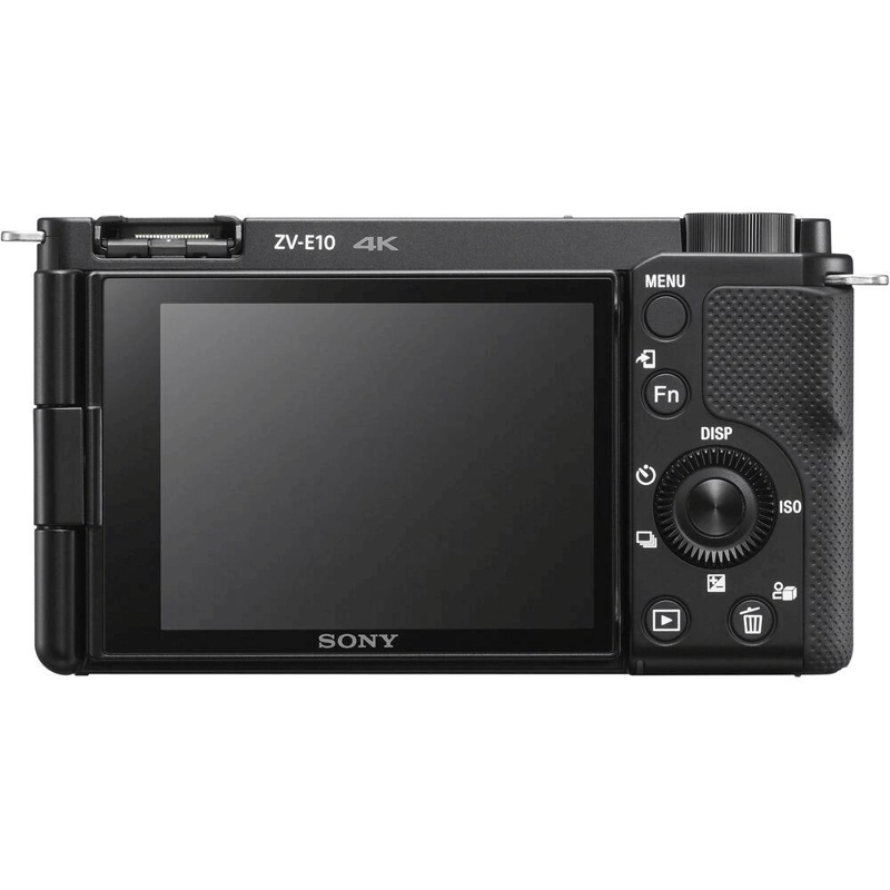 CAMARA MIRRORLESS SONY ZV-E10K 24.2MP 4K CON LENTE 16-50MM OSS II NEGRO - 2
