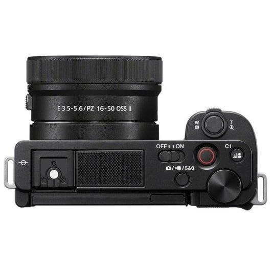 CAMARA MIRRORLESS SONY ZV-E10K 24.2MP 4K CON LENTE 16-50MM OSS II NEGRO - 5