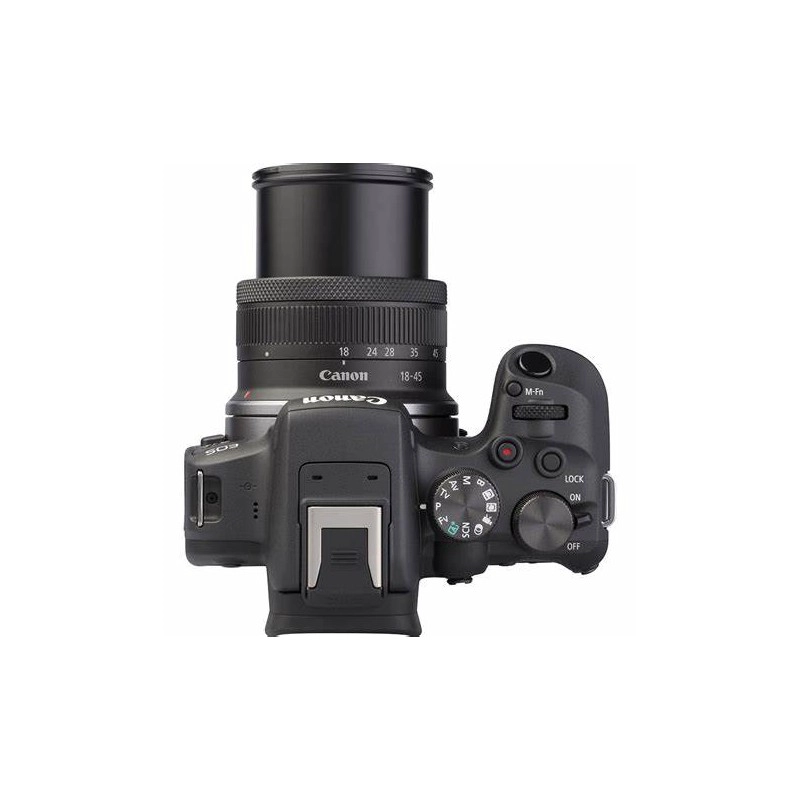 CAMARA MIRRORLESS CANON EOS R10 KIT RF-S 18-45MM F4.5-6.3 IS STM 24.2MP 4K NEGRO - 2