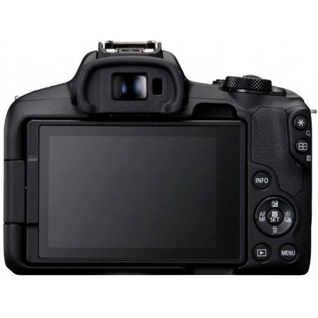 CAMARA MIRRORLESS CANON EOS R100 KIT RF-S 18-45MM F4.5-6.3 IS STM 24.1MP 4K NEGRO - 4