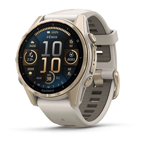 GARMIN SMARTWATCH FENIX 8 43MM AMOLED SAPPHIRE GPS DORADO - 1