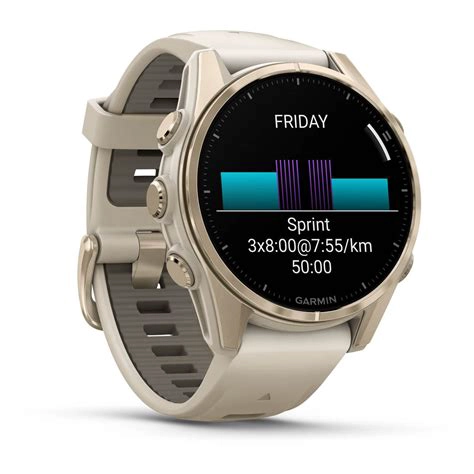 GARMIN SMARTWATCH FENIX 8 43MM AMOLED SAPPHIRE GPS DORADO - 3