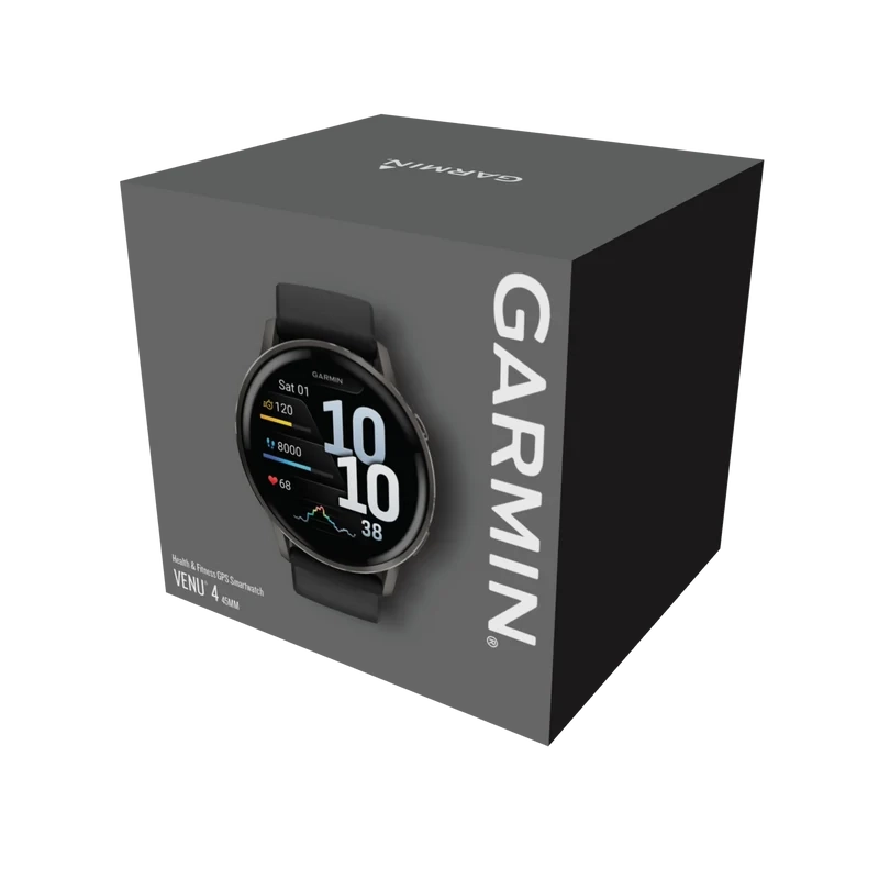 GARMIN VENU 4 45MM SMARTWATCH GPS AMOLED NEGRO - 4
