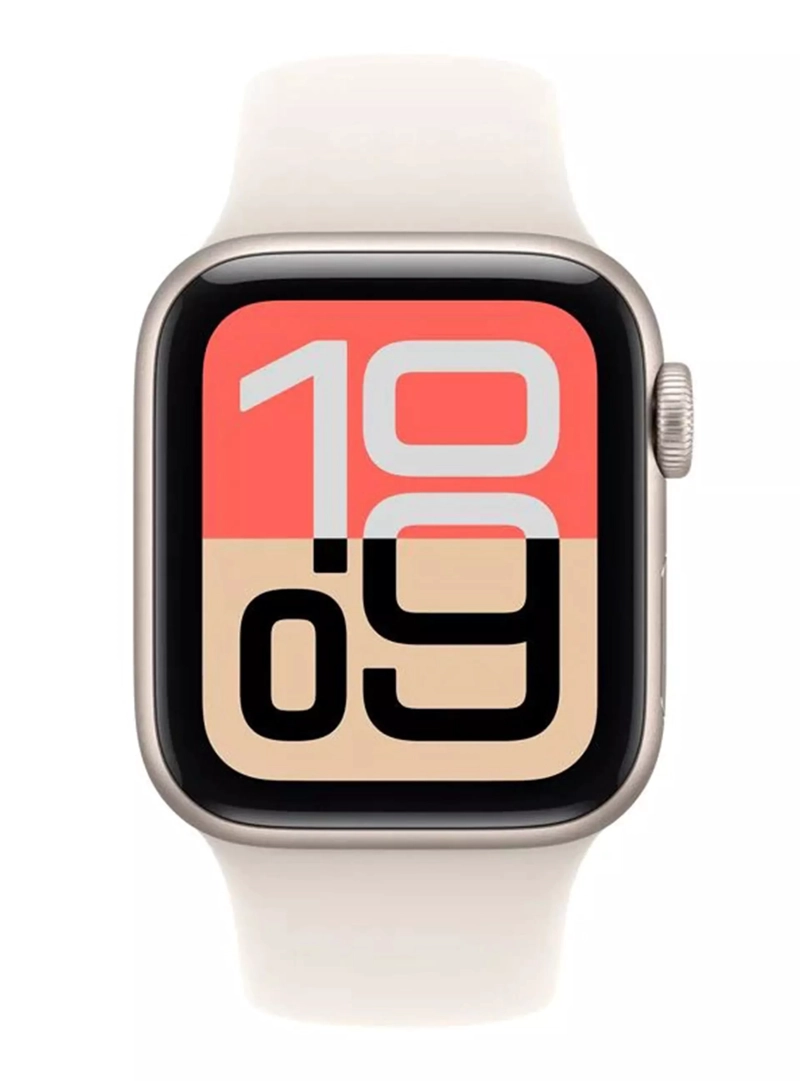 APPLE WATCH SE 3 GPS 40MM ALUMINIO SPORT BAND M/L BLANCO ESTELAR - 2