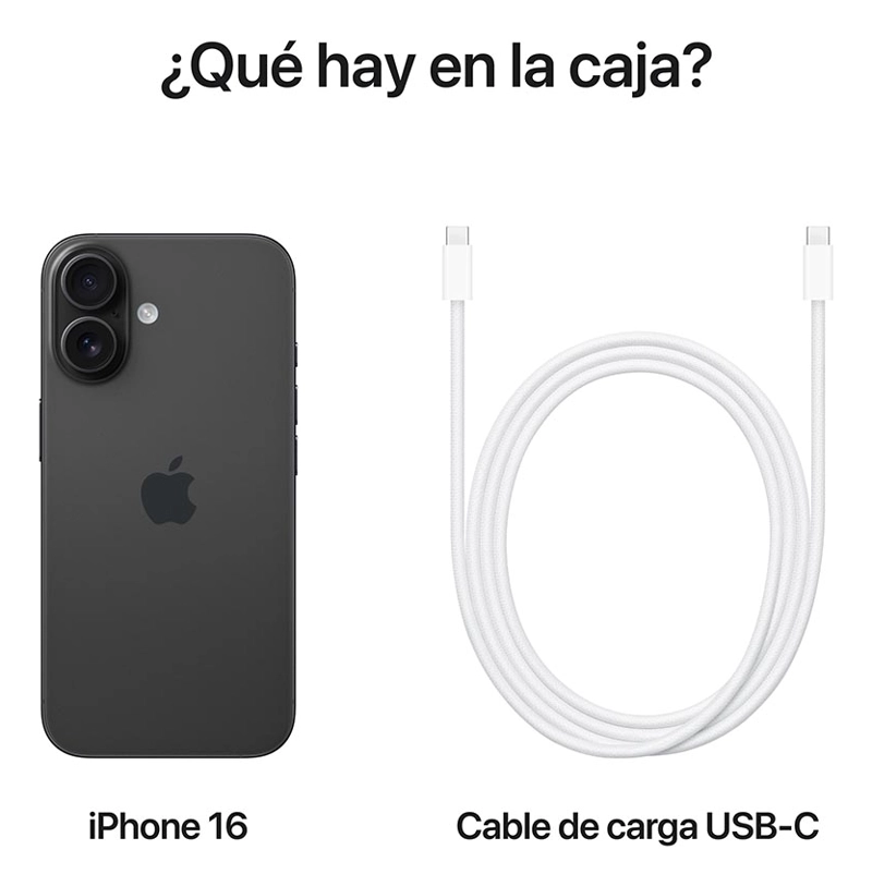 APPLE IPHONE 16 (128 GB) - NEGRO - 9