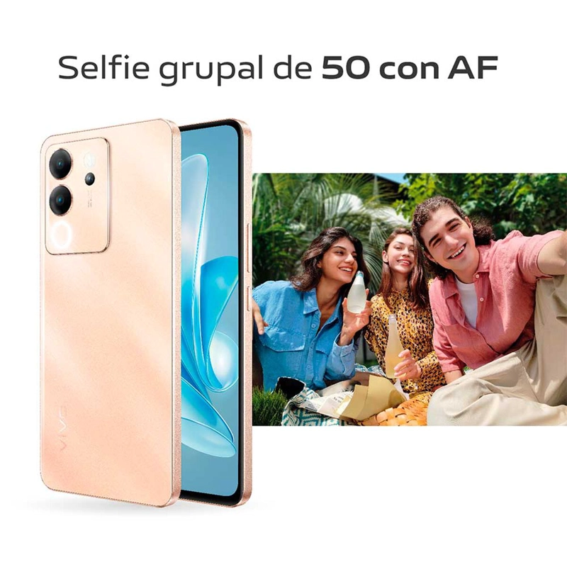 VIVO V30 LITE 5G 256GB 12GB RAM - ROSE GOLD - REACONDICIONADO - 4