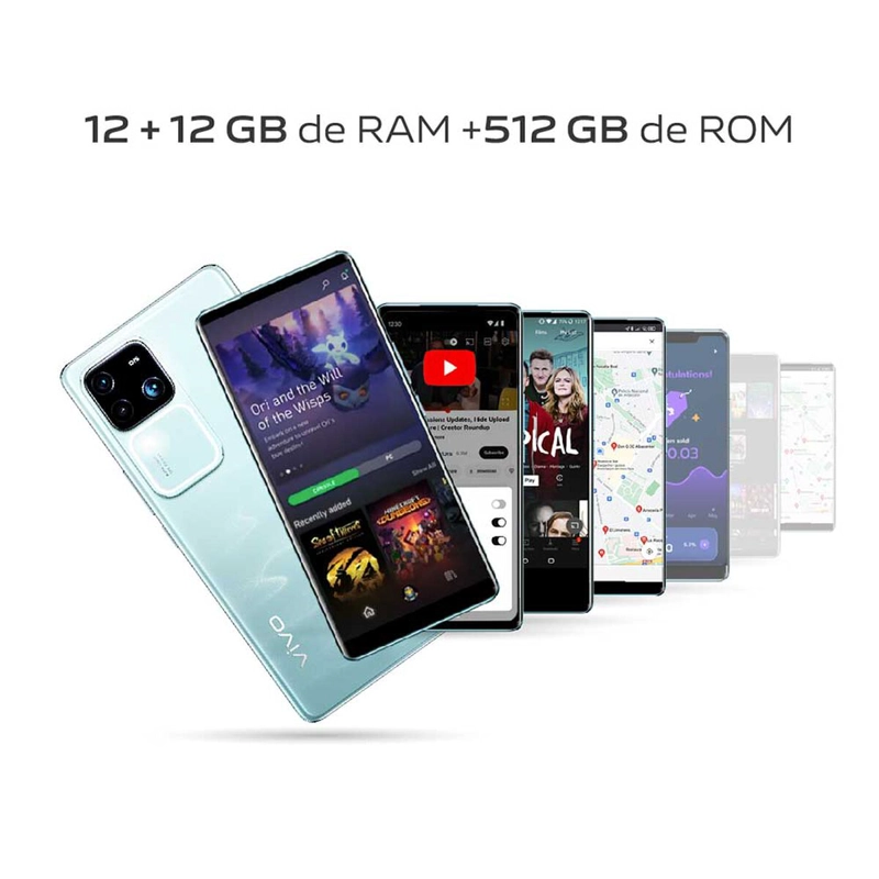 VIVO V30 5G 512GB 12GB RAM - AZUL - REACONDICIONADO - 5