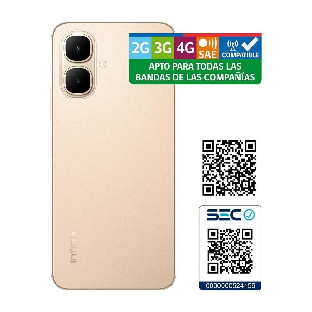 INFINIX SMART 10 128GB - GOLD - REACONDICIONADO - 6