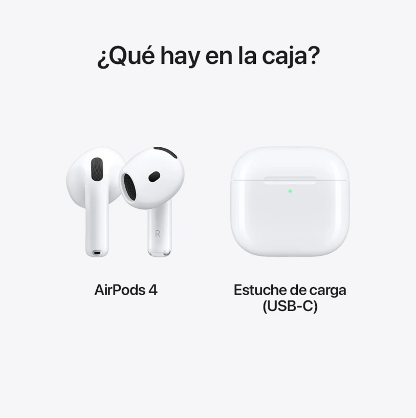 APPLE AIRPODS 4 - BLANCO - 6