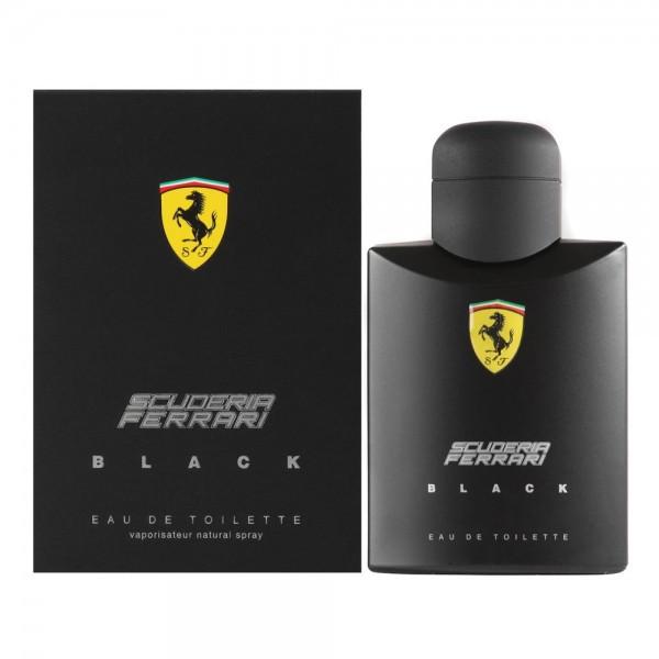 PERFUME SCUDERIA FERRARI BLACK EDT (NEGRO) 125 ML HOMBRE - 1