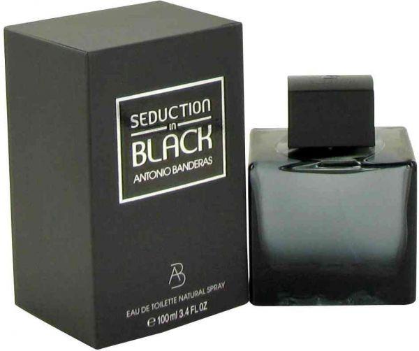 PERFUME ANTONIO BANDERAS BLACK SEDUCTION HOMBRE EDT 100 ML - 1
