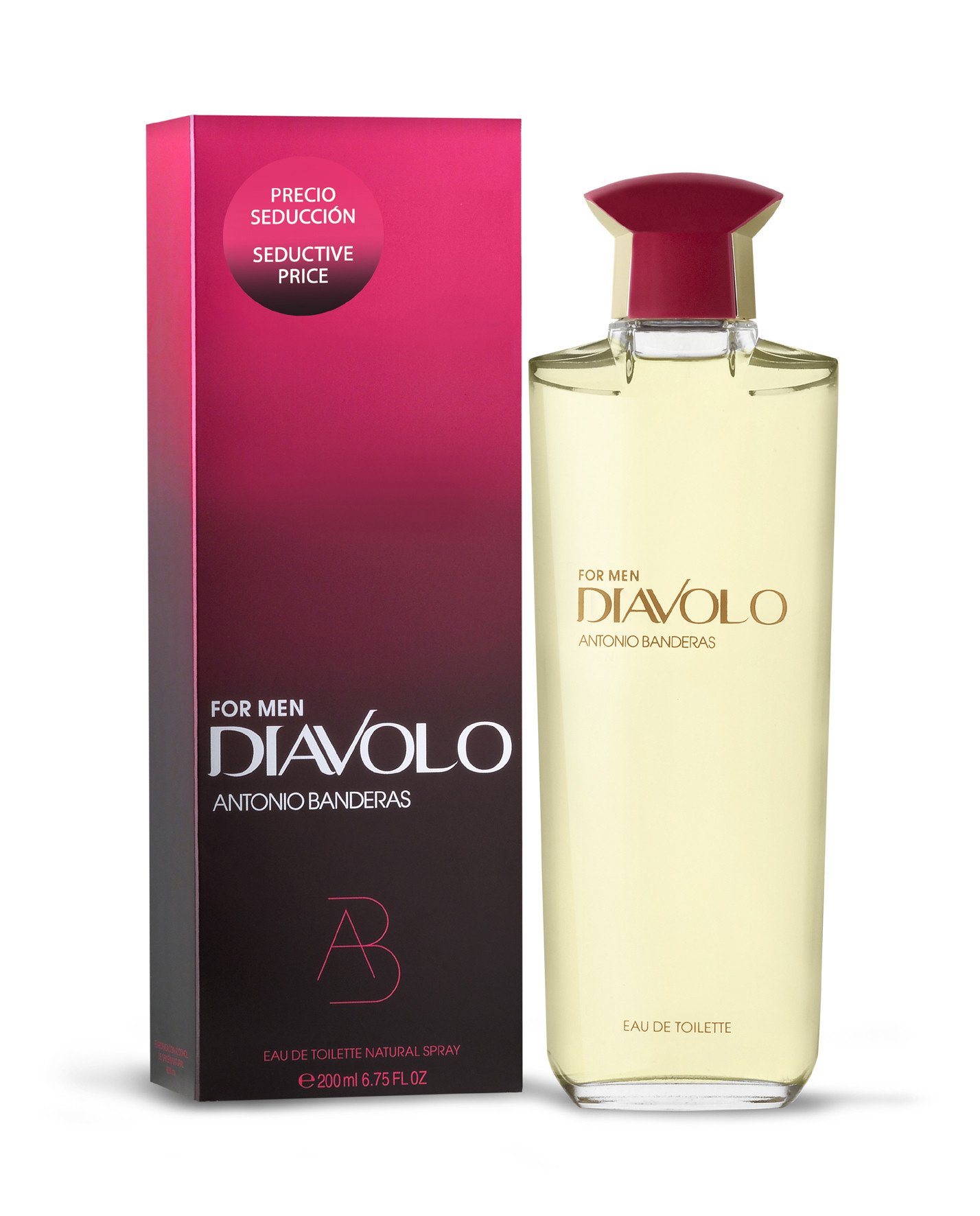 PERFUME ANTONIO BANDERAS DIAVOLO HOMBRE EDT 200 ML - 1
