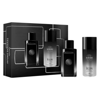 ESTUCHE ANTONIO BANDERAS THE ICON EDP 100ML + DEO 150ML HOMBRE | 100 ml - 1