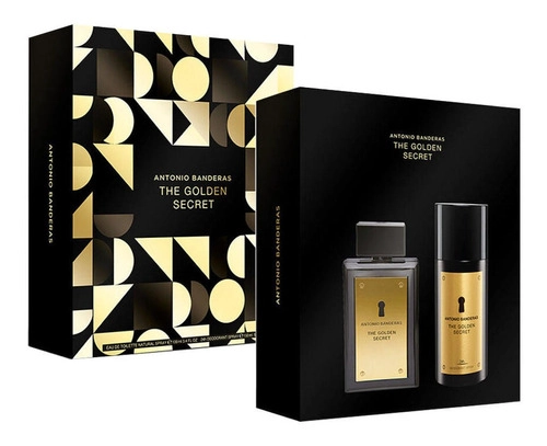 ESTUCHE ANTONIO BANDERA THE GOLDEN SECRET EDT 100ML + 150ML DESODORANTE HOMBRE | 100 ML - 1