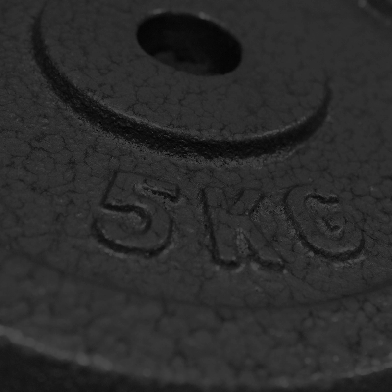DISCO ACERO 5KG NEGRO - 2