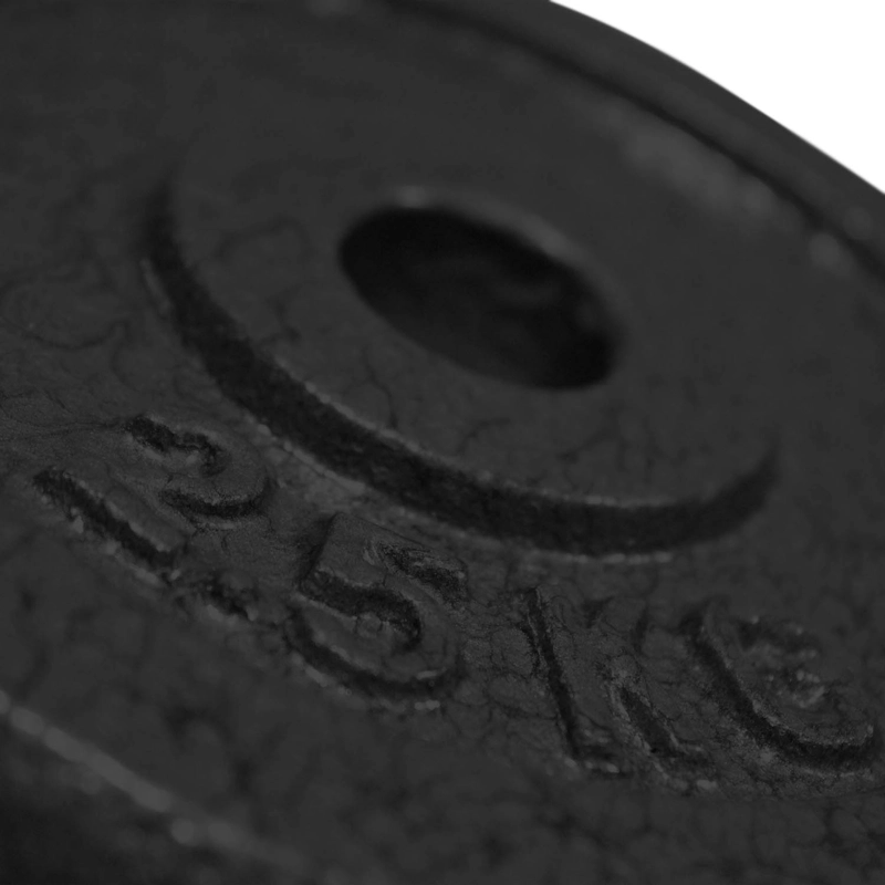 DISCO ACERO 2.5KG NEGRO - 2