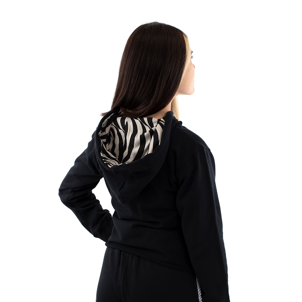 POLERON HOODIE MUJER LISO SPITFIRE NEGRO - 4