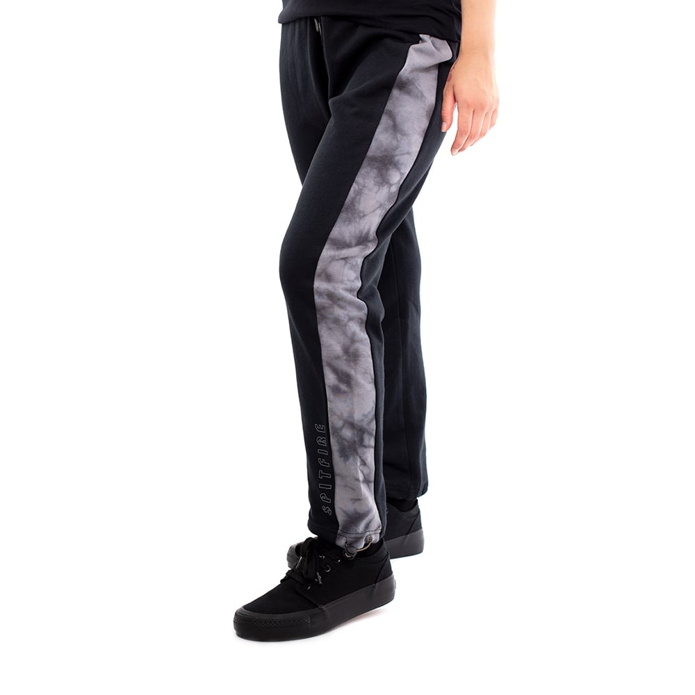 JOGGER MUJER SPITFIRE NEGRO GRIS - 1