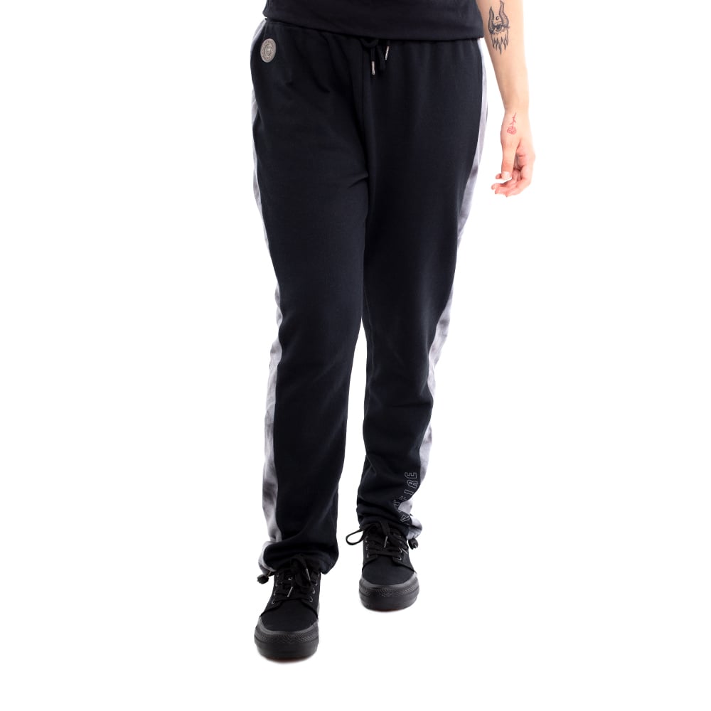 JOGGER MUJER SPITFIRE NEGRO GRIS - 5