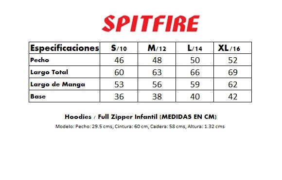 POLERON CON CIERRE Y CAPUCHA DE NIÑO SPITFIRE TRIPPY SWIRL NEGRO - 9