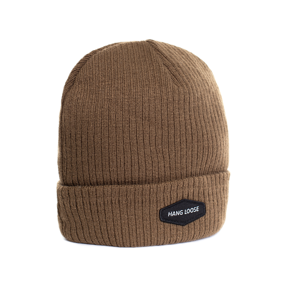 GORRO BEANIE UNISEX HANG LOOSE OLIVA - 3
