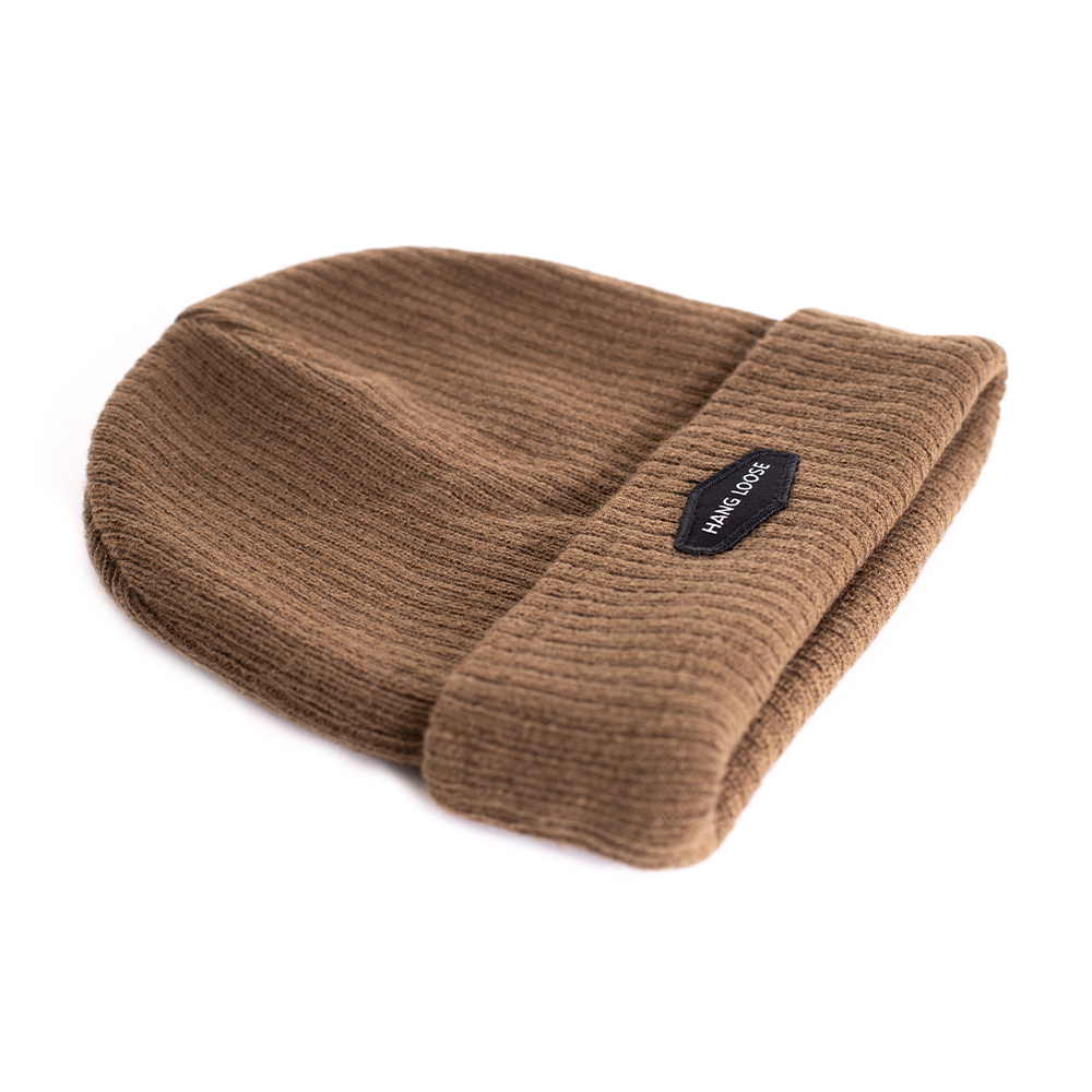GORRO BEANIE UNISEX HANG LOOSE OLIVA - 5