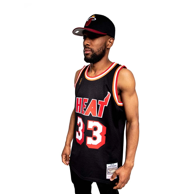 CAMISETA AUTHENTICS NBA HEAT 96-97 ALONZO MOURNING MITCHELL AND NESS - 1