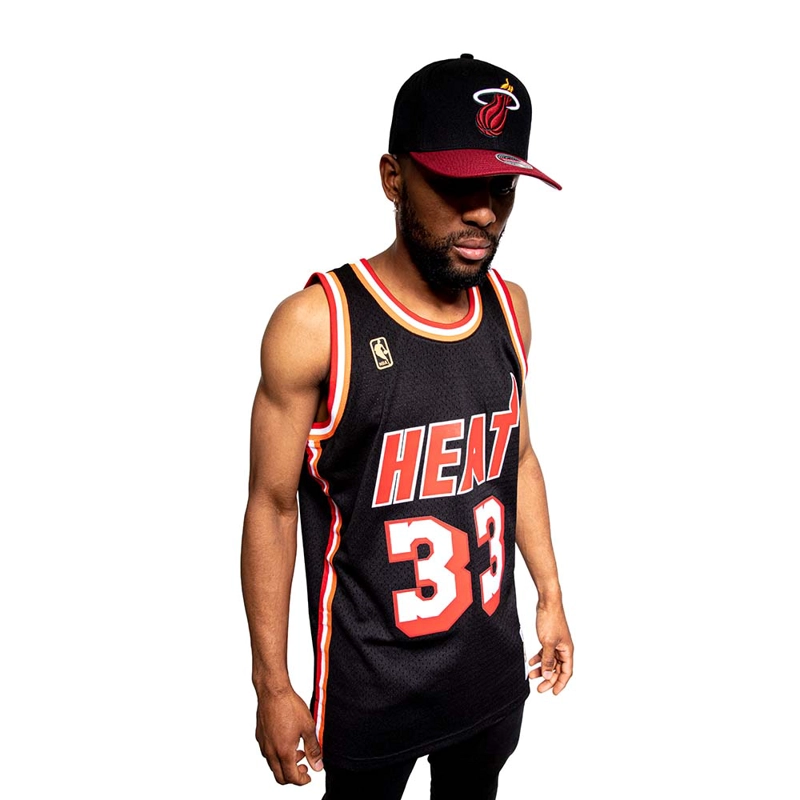 CAMISETA AUTHENTICS NBA HEAT 96-97 ALONZO MOURNING MITCHELL AND NESS - 4