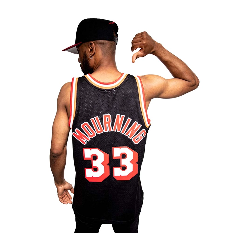 CAMISETA AUTHENTICS NBA HEAT 96-97 ALONZO MOURNING MITCHELL AND NESS - 5