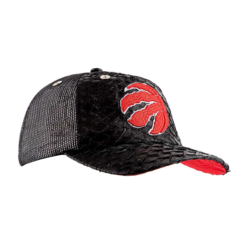 GORRO MITCHELL AND NESS TORONTO RAPTORS SNAPBACK PLATINUM LUX TRUCKER NEGRO - 7