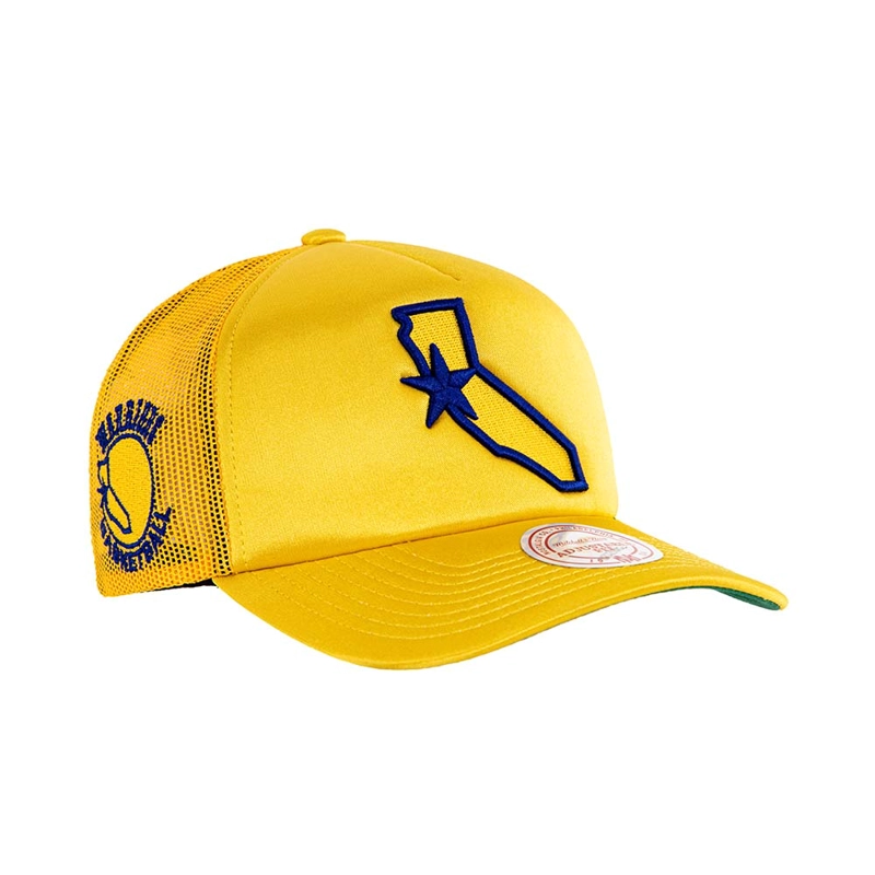 GORRO JOCKEY TRUCKER MITCHELL AND NESS GOLDEN STATE WARRIORS - 3