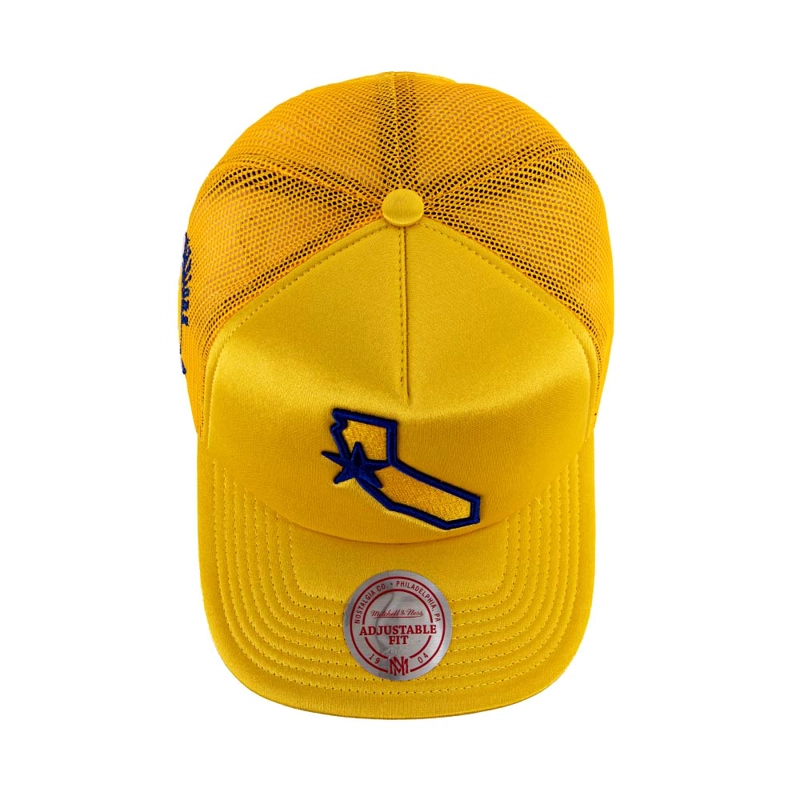 GORRO JOCKEY TRUCKER MITCHELL AND NESS GOLDEN STATE WARRIORS - 5