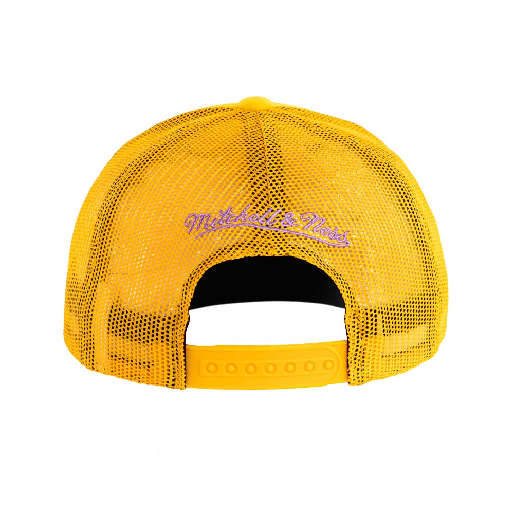 JOCKEY ALGODÓN MITCHELL & NESS AMARILLO GORRO TRUCKER LOS ANGELES LAKERS MITCHELL AND NESS - 4