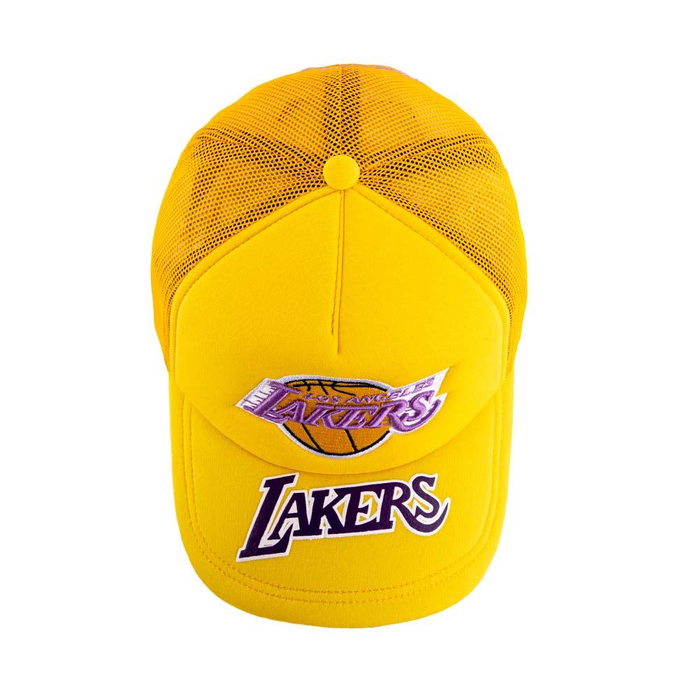 JOCKEY ALGODÓN MITCHELL & NESS AMARILLO GORRO TRUCKER LOS ANGELES LAKERS MITCHELL AND NESS - 5