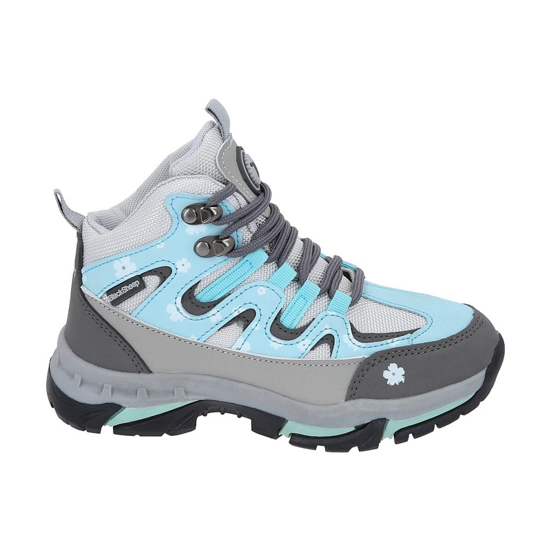 ZAPATO OUTDOOR INFANTIL ALTO GRIS CELESTE COPAHUE BLACKSHEEP - 1