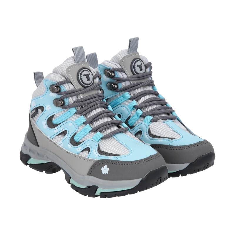ZAPATO OUTDOOR INFANTIL ALTO GRIS CELESTE COPAHUE BLACKSHEEP - 3