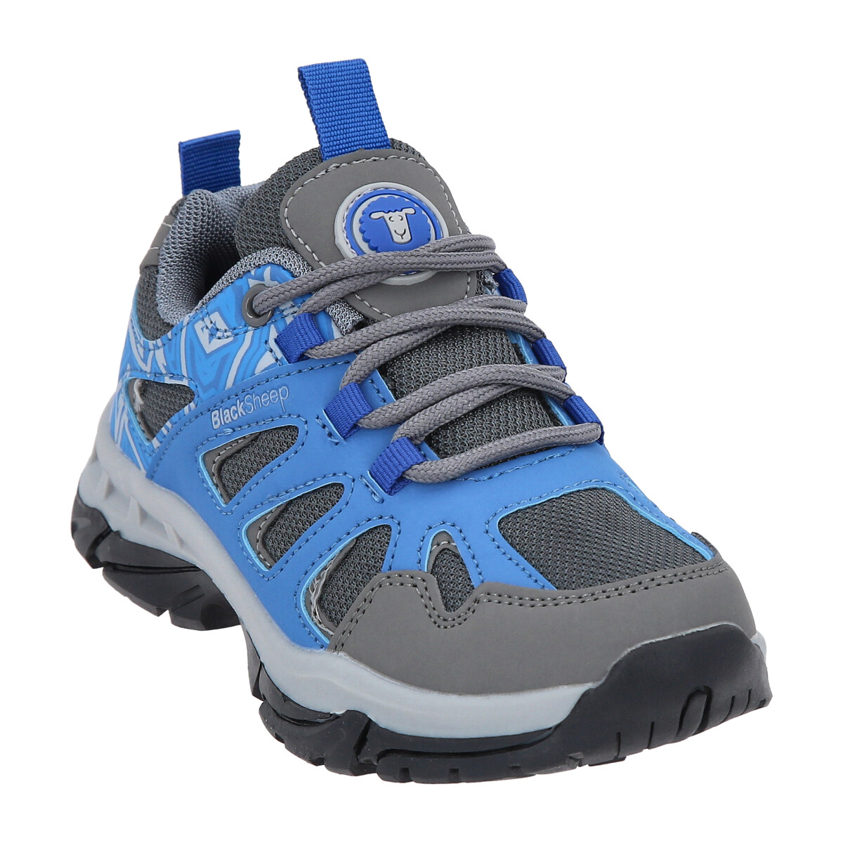 ZAPATO INFANTIL OUTDOOR ALTO AZUL GRIS JUNCAL BLACKSHEEP - 2