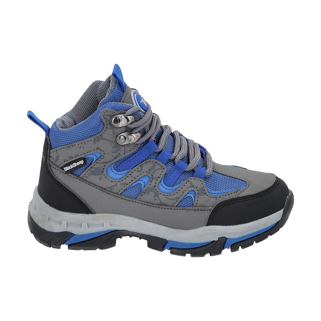 ZAPATO INFANTIL OUTDOOR ALTO AZUL GRIS MANQUEHUE BLACKSHEEP - 1