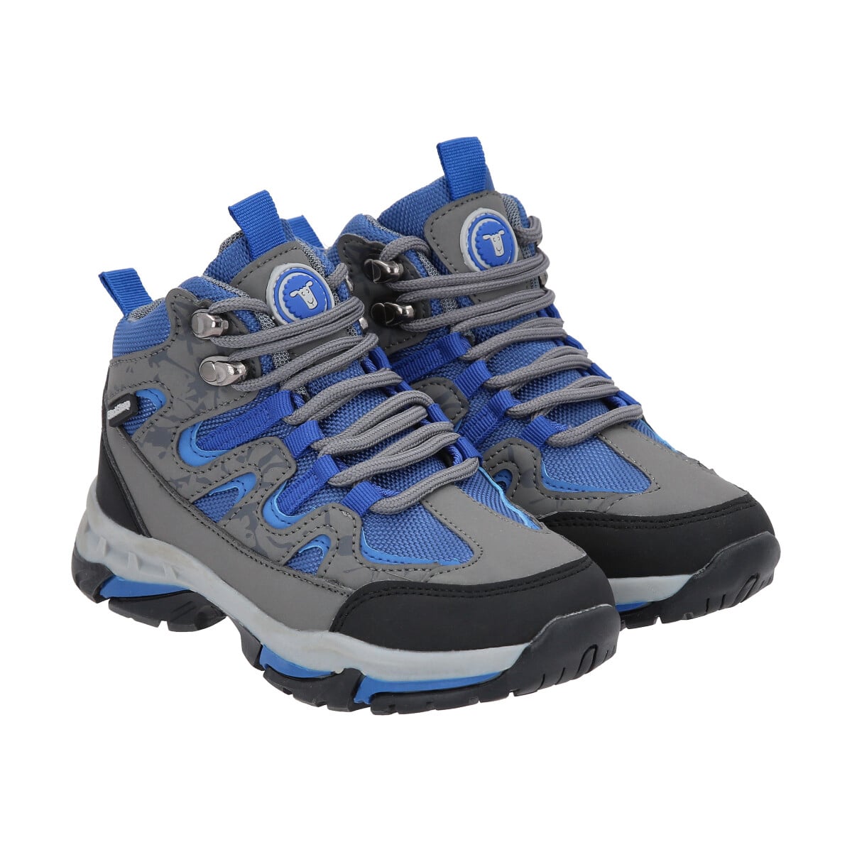 ZAPATO INFANTIL OUTDOOR ALTO AZUL GRIS MANQUEHUE BLACKSHEEP - 3