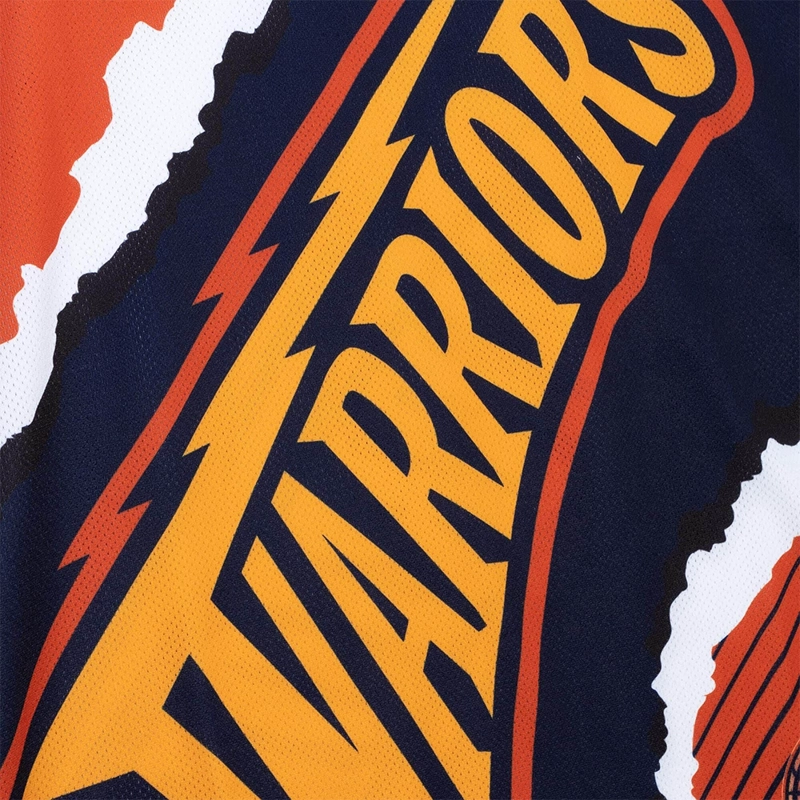 POLERA WARRIORS JUMBOTRON 2.0 MITCHELL AND NESS - 9