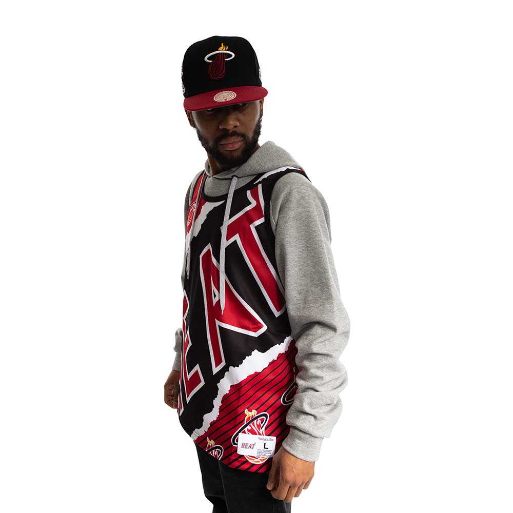 POLERA MIAMI HEATS MITCHELL AND NESS - 3
