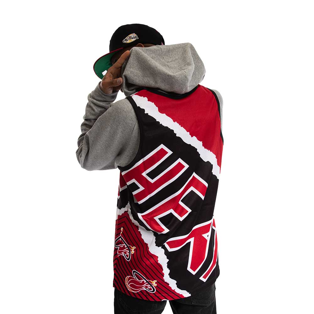 POLERA MIAMI HEATS MITCHELL AND NESS - 4