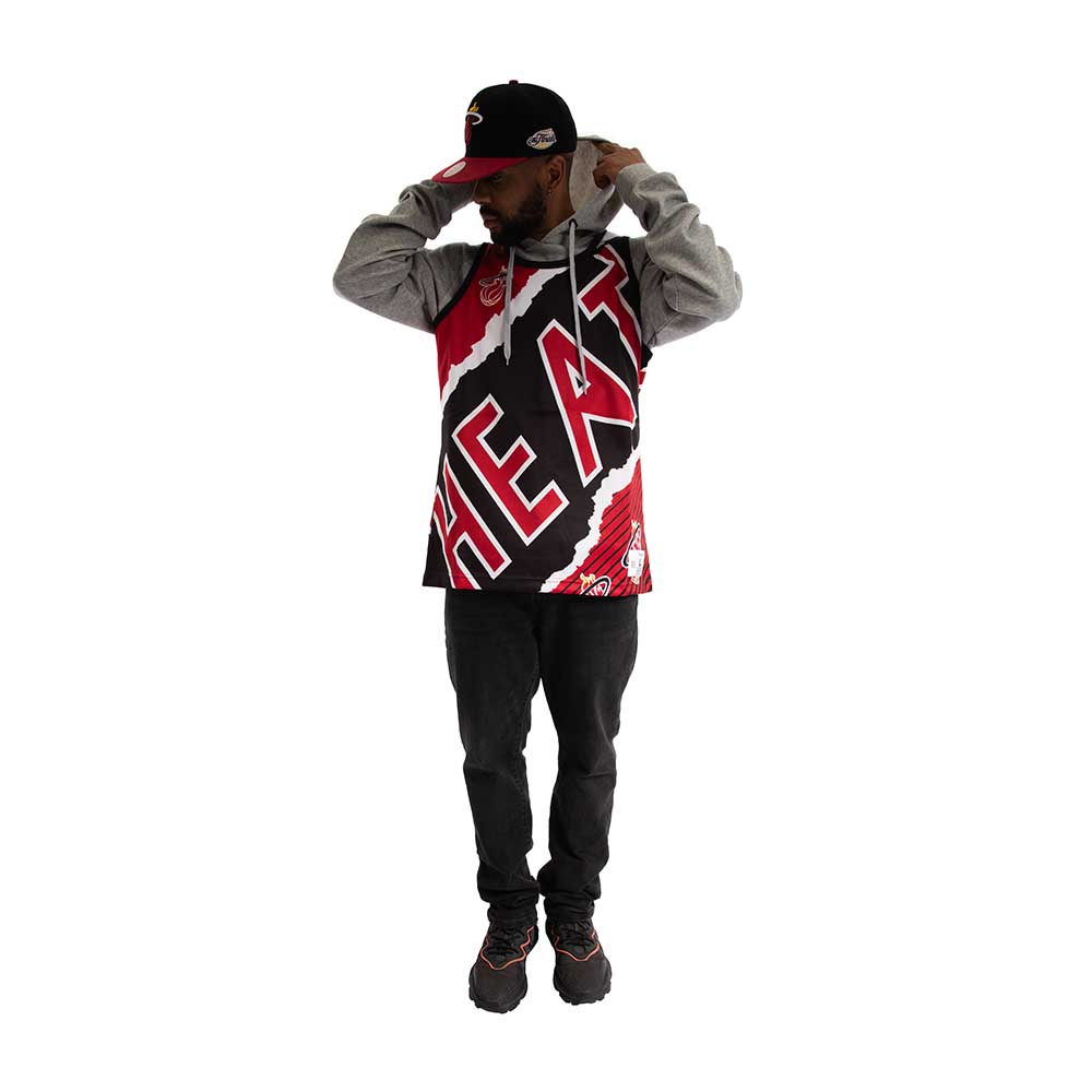 POLERA MIAMI HEATS MITCHELL AND NESS - 6