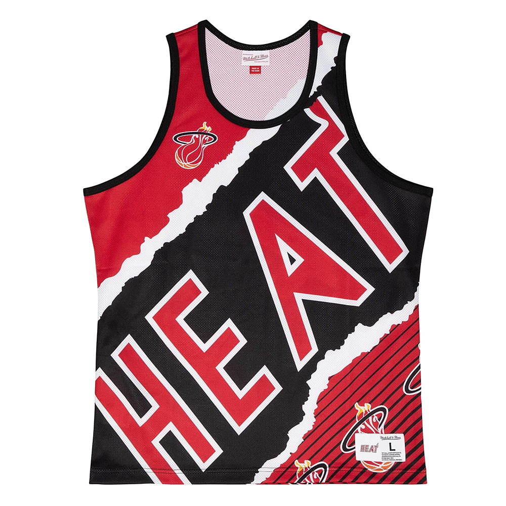 POLERA MIAMI HEATS MITCHELL AND NESS - 7
