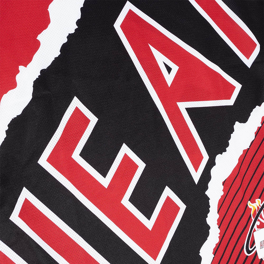 POLERA MIAMI HEATS MITCHELL AND NESS - 9